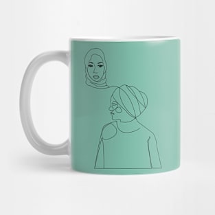 women girl culture Mug